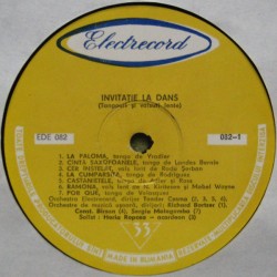 Various – Invitație La Dans (Tangouri Și Valsuri Lente)