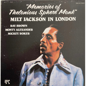 Milt Jackson – Memories Of Thelonious Sphere Monk (Milt Jackson In London)