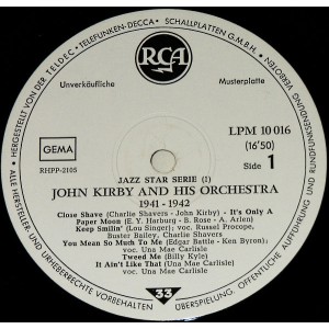 John Kirby And His Orchestra – John Kirby And His Orchestra 1941 - 1942