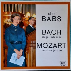 Alice Babs, Johann Sebastian Bach, Wolfgang Amadeus Mozart – Sånger O…