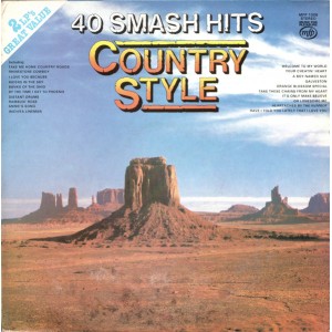 Unknown Artist – 40 Smash Hits Country Style