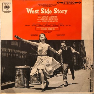 Leonard Bernstein, Stephen Sondheim, Carol Lawrence, Larry Kert, Chita Rivera, Arthur Gordon Smith – West Side Story
