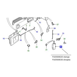 Actuator inchidere usa fata dreapta Land Rover Defender de la 2007 FU…