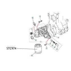 Filtru ulei STC974 Land Rover Discovery