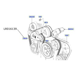 Rola intinzatoare transmisie Range Rover Sport 3000cc diesel LR016139