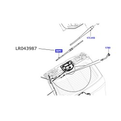 Lamela stergator luneta Range Rover Sport 2014-2015 LR043987