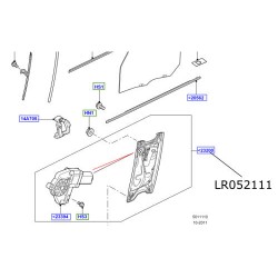 Macara geam usa fata dreapta LR Discovery 4  LR052111