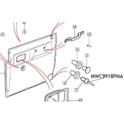 Surub tapiterie Defender MWC9918PMA