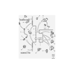 Conducta frana dreapta Defender SGB501800