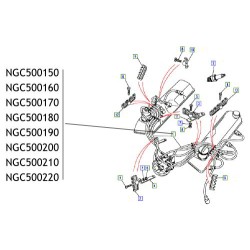 Fisa bujie NGC500220 Land Rover Discovery Range Rover