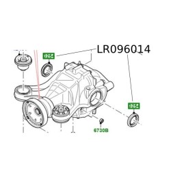 Simering planetara spate Range Rover Velar 2.0L LR096014