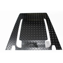 Aparatoare capota 3mm negru LR Defender 2007-2016 TF8211